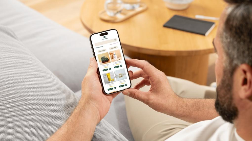 Green Market – Concept e-commerce bio